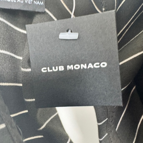 Club Monaco Stripe Ponte Knit Maxi Dress - Picture 6 of 13